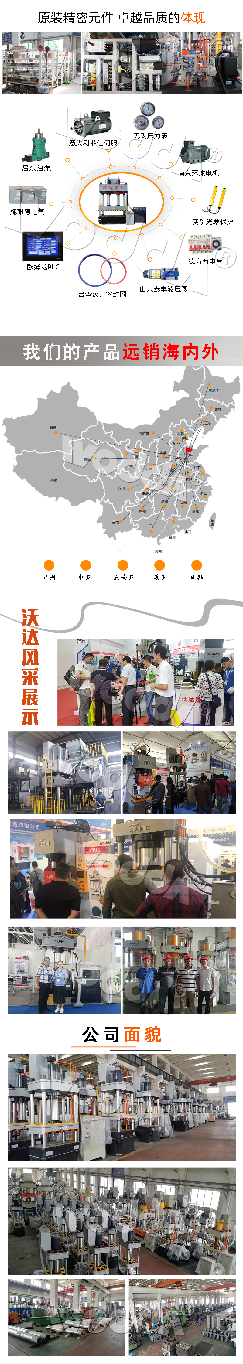 單柱導軌液壓機